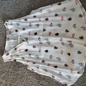 Loft sheer tank, sz med Petite